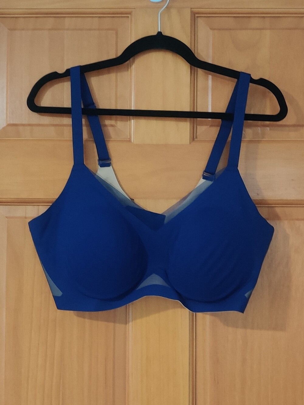 NWT Honeylove Blue Crossover Liftwear Crossover Bra Size 2x